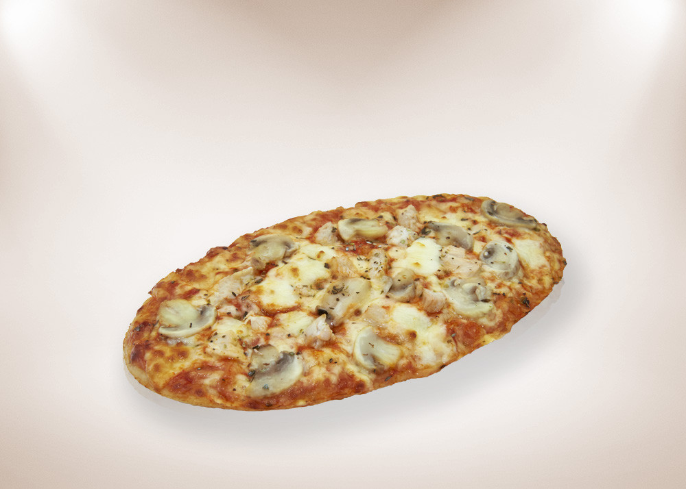 Chicken Mushroom Pizza